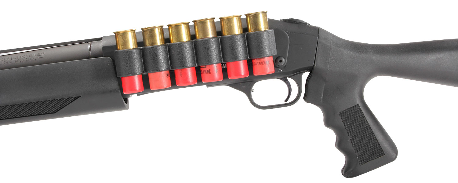 TacStar 1081212 Slimline Sideaddle Mossberg 930 12 Gauge 6rds Black Poly...