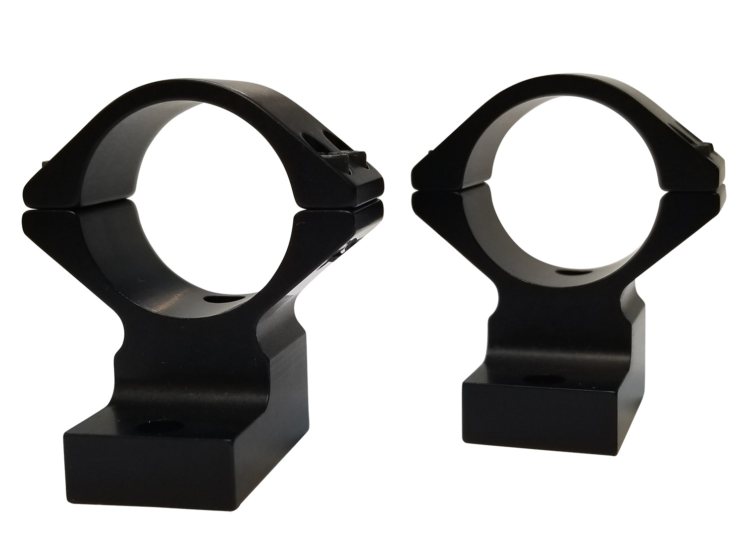 Talley 950714 Scope Mount/Ring Combo  Black Anodized 1" Tube Tikka T3/T3x High Rings