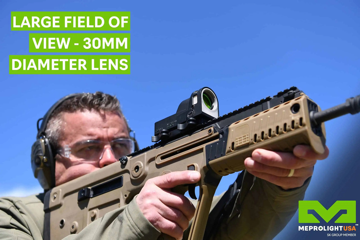 Meprolight M21 Bullseye Reflex Sight – Flawless 1x Reflex Optic 7 Meprolight M21 Bullseye Reflex Sight additional view
