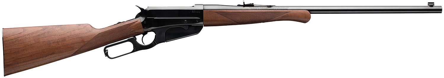 Winchester Repeating Arms 534070128 Model 1895 Grade I Full Size 30-06 Springfield 4+1 24" Brushed Polish Blued Button Rifled Steel Barrel, Drilled & Tapped Steel Receiver, Walnut Straight Grip Stock