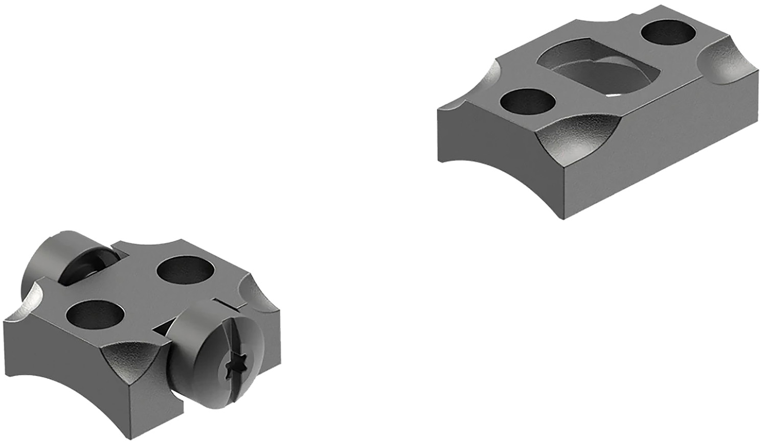 Leupold 50234 Standard Set Matte Black Steel for Cooper Arms 16/22/23