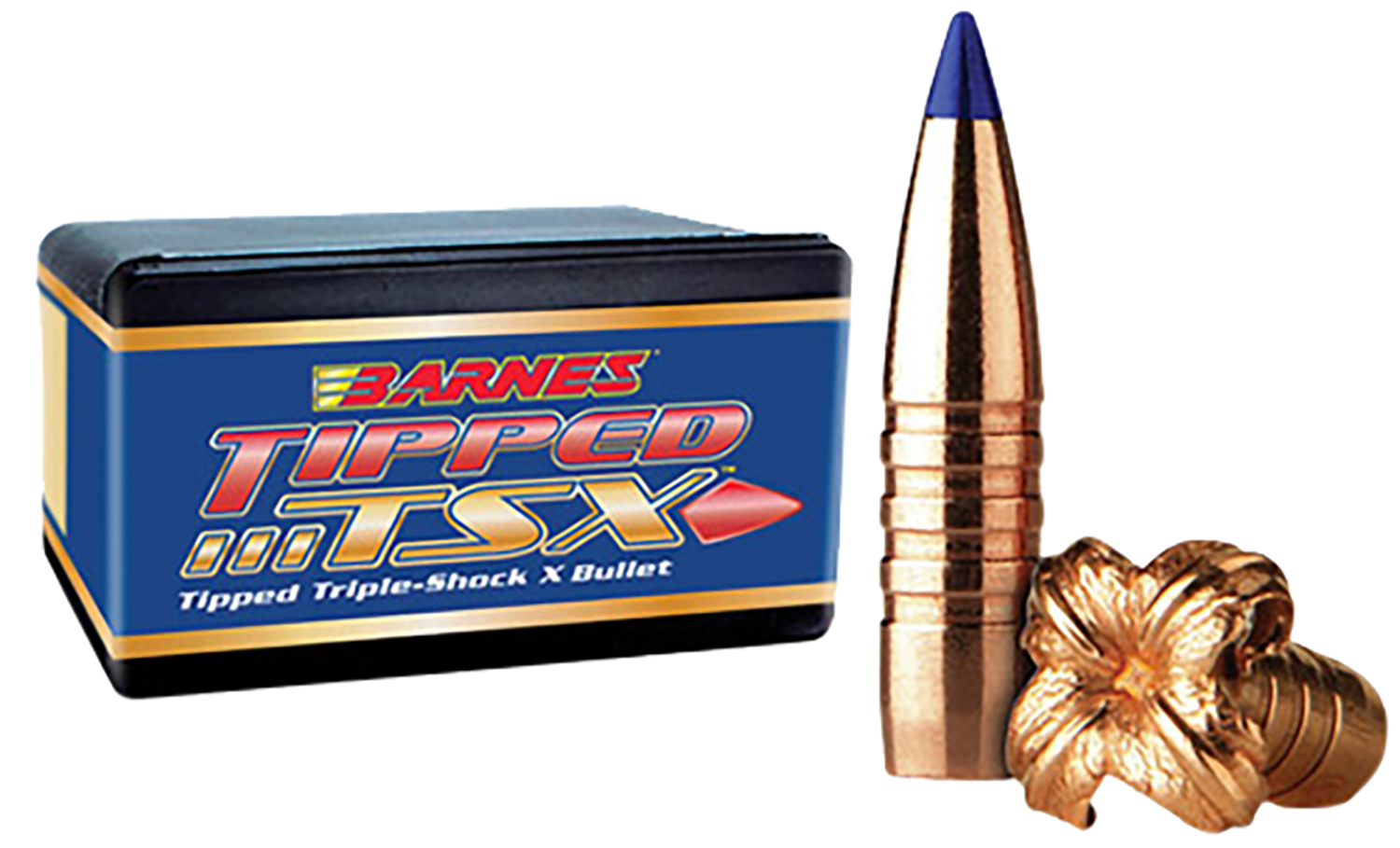 Barnes Tipped TSX (TTSX) Bullets 6.5mm .264" 100 gr TTSXBT 50-ct