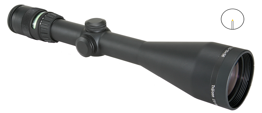 Trijicon Accupoint Rifle Scope 2.5-10X 56 Green Triangle Matte 30mm TR22G - Trijicon - 56MM