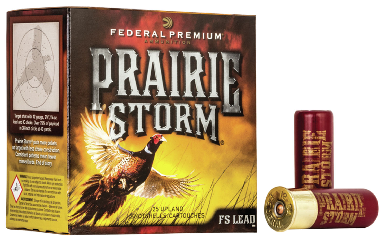 Federal PFX204FS4 20 Gauge 3 in 1.25 oz 4 Shot FS Lead 25 Rounds