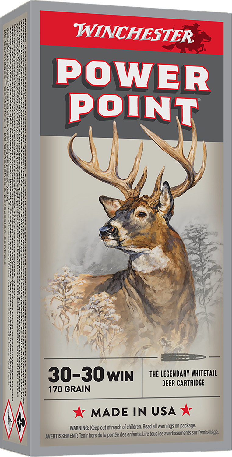 Winchester Ammo X30303 Power-Point  30-30Win 170gr 20 Per Box/10 Case