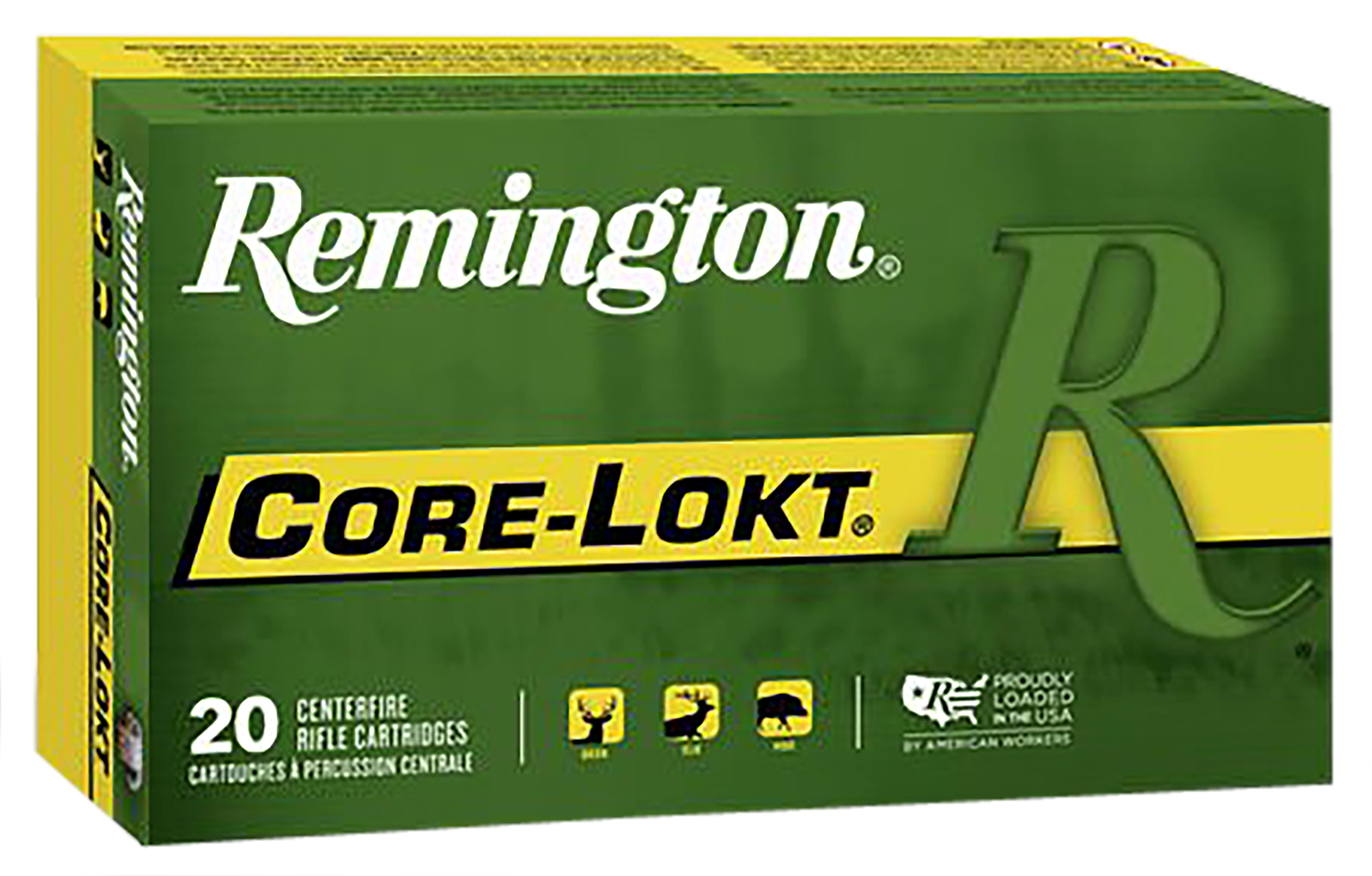 Remington Ammunition 29031 Core-Lokt  7x57mmMauser 140gr Pointed Soft Point Core-Lokt 20 Per Box/10 Case