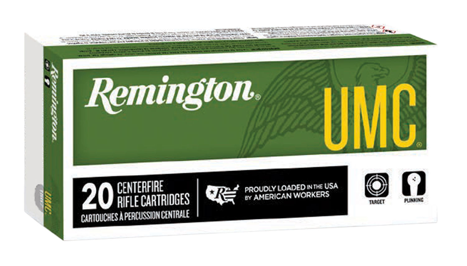 Remington Ammunition 23701 UMC  303British 174gr Full Metal Jacket 20 Per Box/10 Case