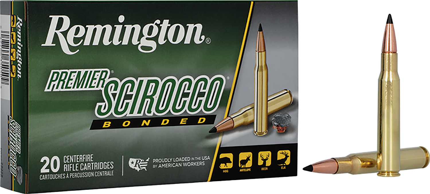 Remington Ammunition 29316 Premier Scirocco Bonded 7mmRemMag 150gr Swift Scirocco Bonded 20 Per Box/10 Case