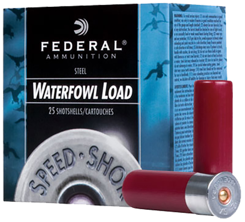Federal WF1434 Speed-Shok 12 Gauge 3" 1 1/8 oz 1550 fps 4 Shot 25 Bx/10 Cs Shotgun Ammo - Federal Premium Ammunition - 12 Gauge