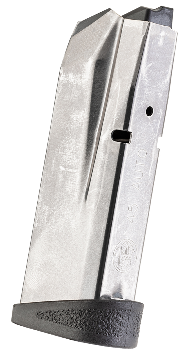 Smith & Wesson 194920000 M&P Compact 8rd 45ACP Black Base Plate Steel