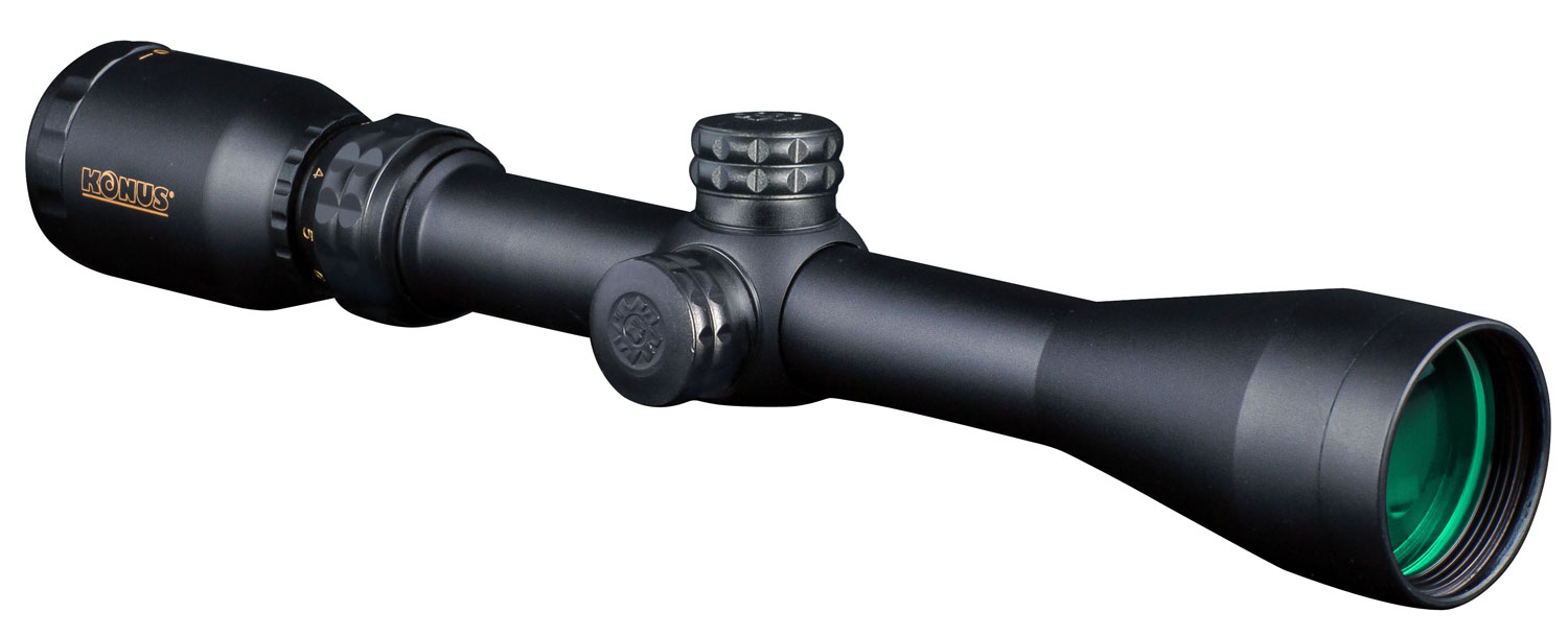 Konus 7275 KonusPro 550 Matte Black 3-9x40mm 1 Tube Engraved Ballistic 550 Reticle