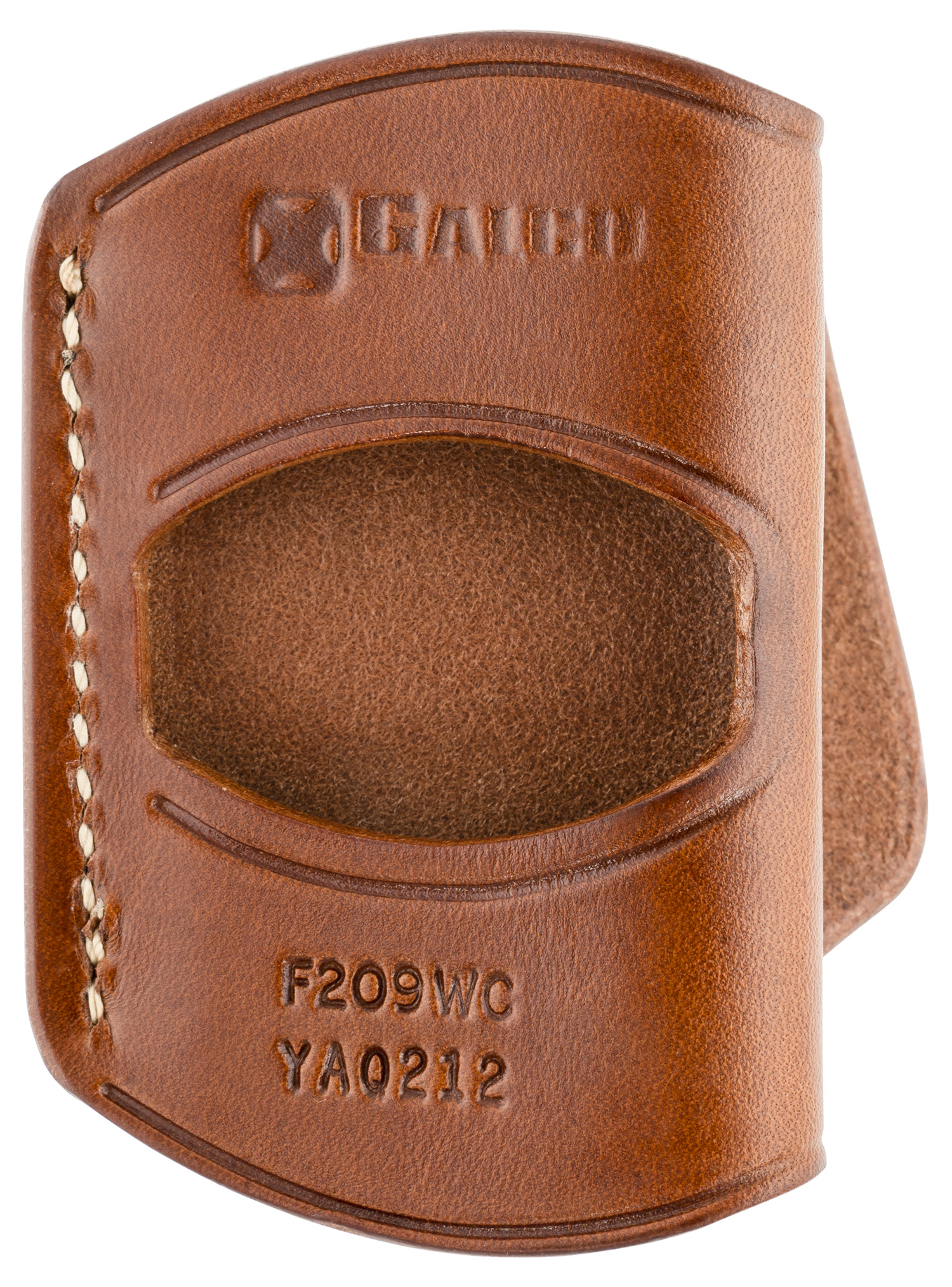 Galco YAQ212 Yaqui OWB Tan Leather Belt Slide Holster for 1911 3-5"