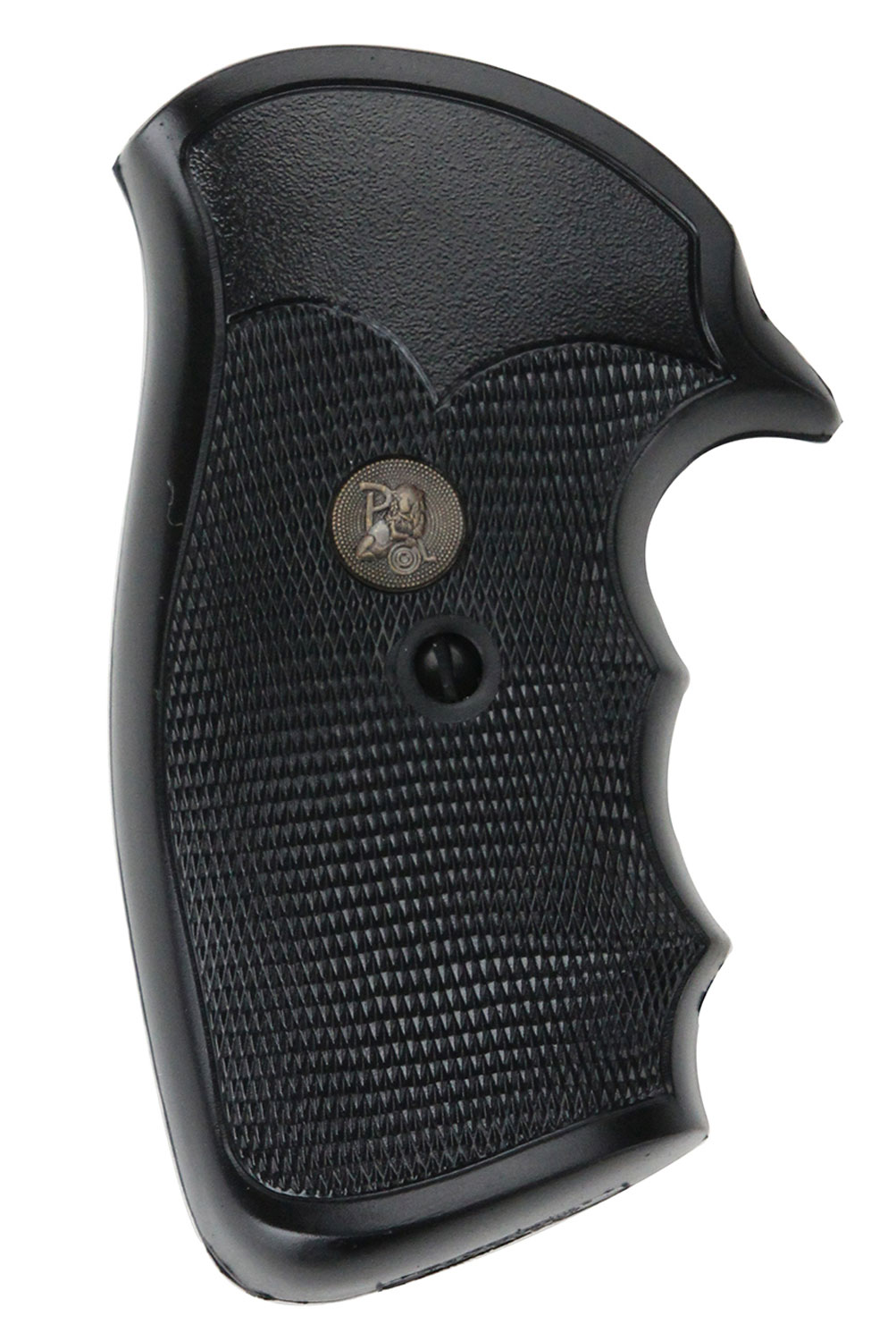 Pachmayr 03264 Gripper Grip Black Rubber for S&W K/L Frame Square Butt
