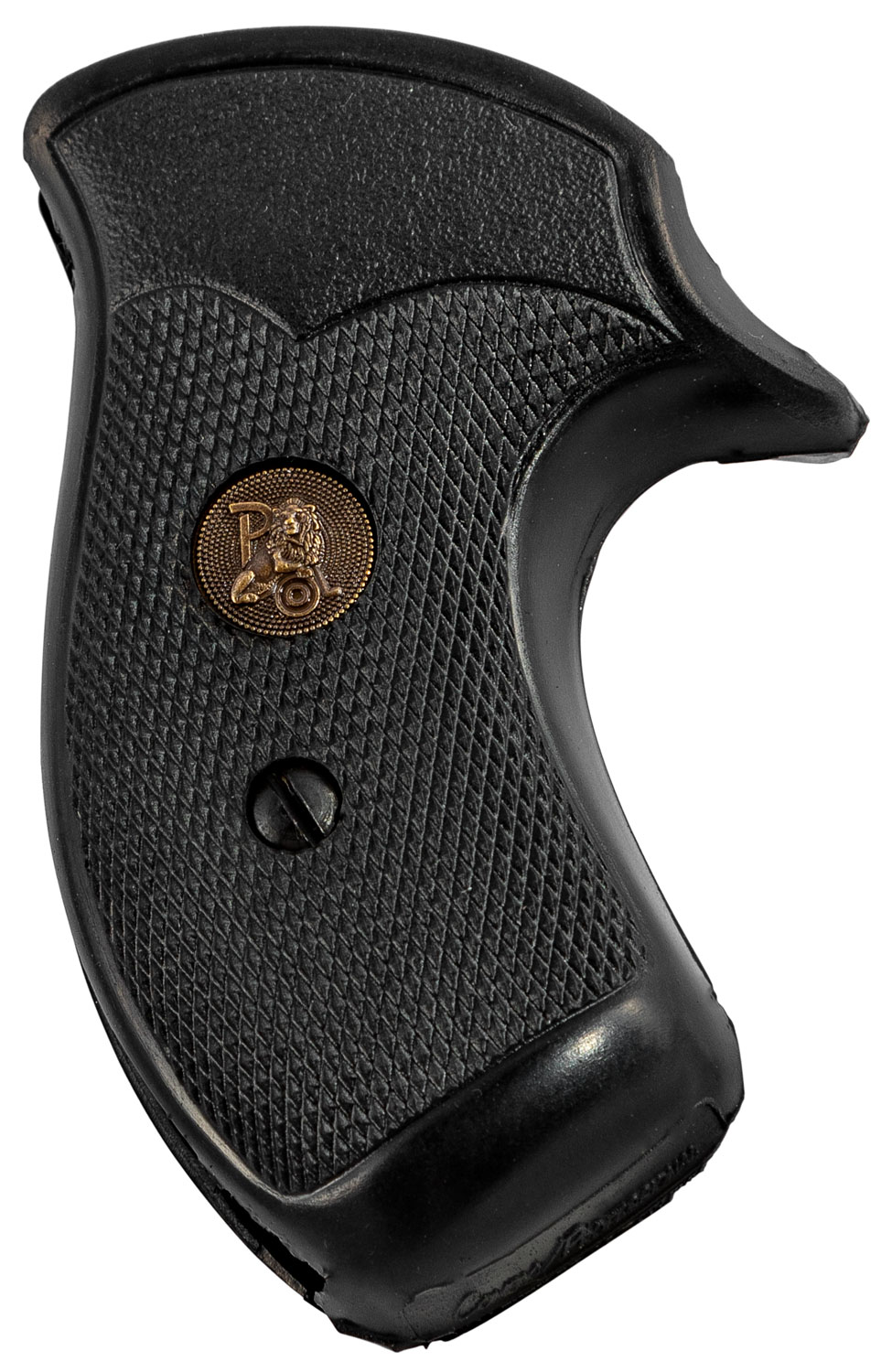 Pachmayr Compact Grip for S&W J Frame Round Butt Rubber Black 03254