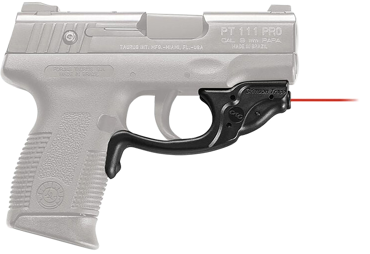 Crimson Trace LG-493 Laserguard Red Laser for Taurus Millennium Pro