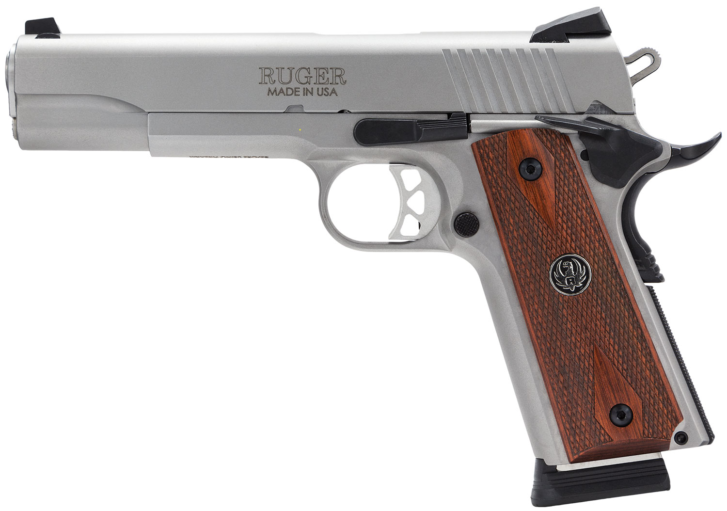 Ruger SR1911 45 ACP 5" Barrel 7+1 Or 8+1 Capacity Low-Glare Stainless 6700-img-7