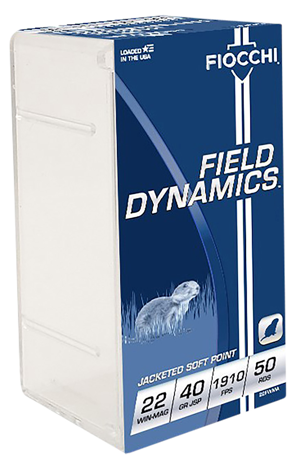 Fiocchi 22FWMA Field Dynamics Performance 22WMR 40gr Jacketed Soft Point 50 Per Box/40 Case Fiocchi 22FWMA Field Dynamics Performance 22WMR 40gr Jacketed Soft Point 50 Per Box/40 Case