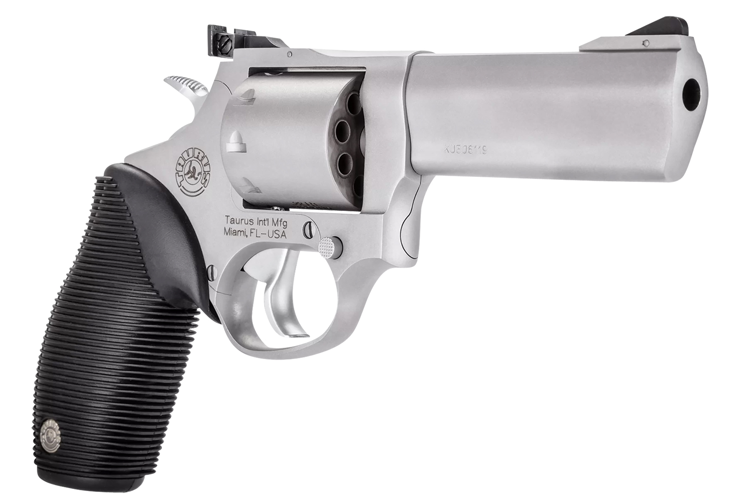 Taurus 992 Tracker 22 LR / 22 WMR Convertible Revolver 4 in. Stainless 9-Shot - Excellent Rimfire Value 2 Taurus 992 Tracker 22 LR / 22 WMR Convertible Revolver 4 in. Stainless 9-Shot - Excellent Rimfire Value - Image 2