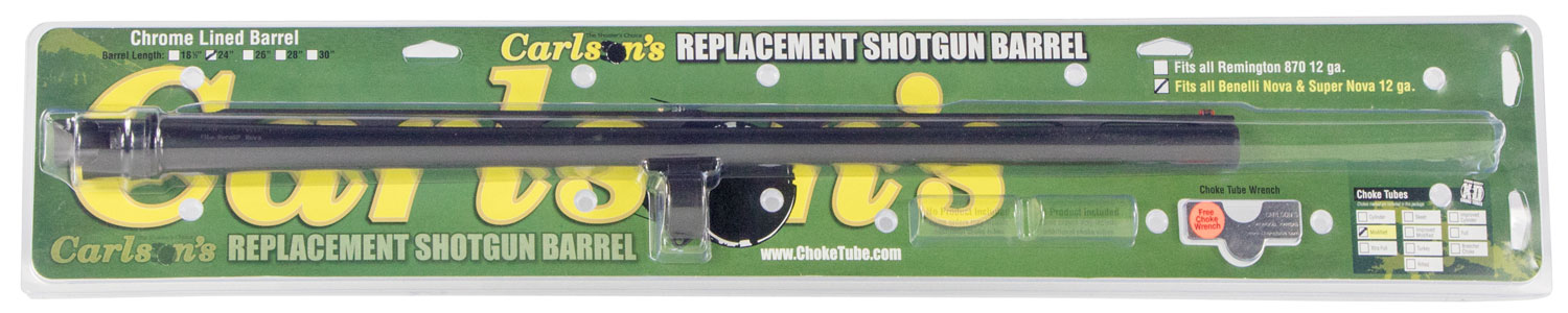 Carlson's Choke Tubes 87012 Choke Vent Rib Replacement Barrel 12 Gauge...-img-0