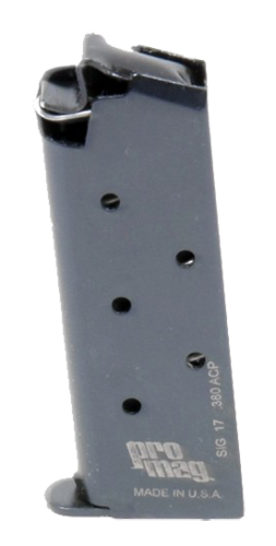 ProMag SIG17 6rd .380 ACP Blued Steel Magazine for Sig Sauer P238