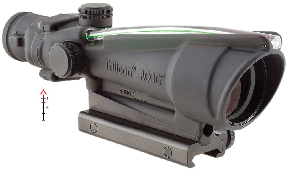 Trijicon ACOG 3.5x35 Dual Illuminated Green Chevron 308 Ballistic TA11E-G