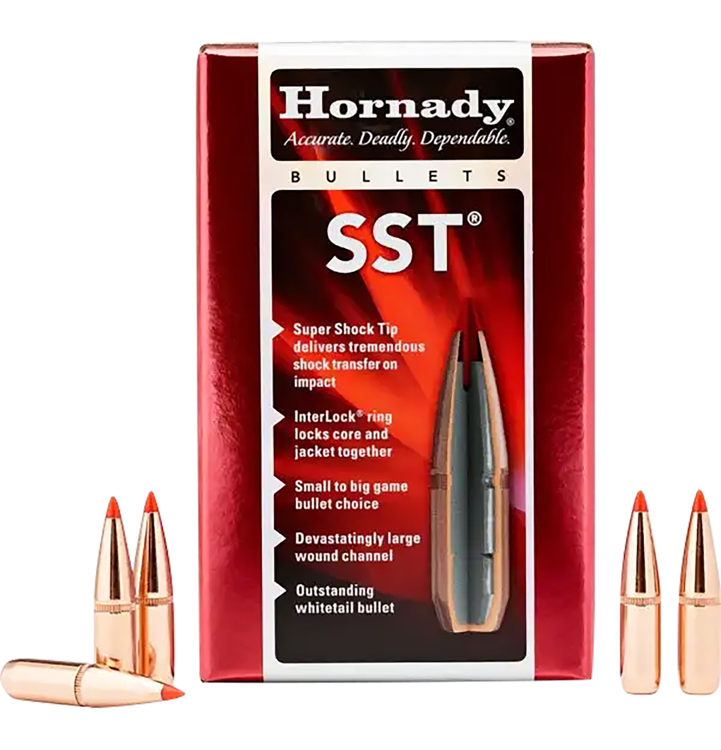 Hornady 30303 SST 30 Cal 300 Savage .308 150 gr Super Shock Tip 100 Per-img-0