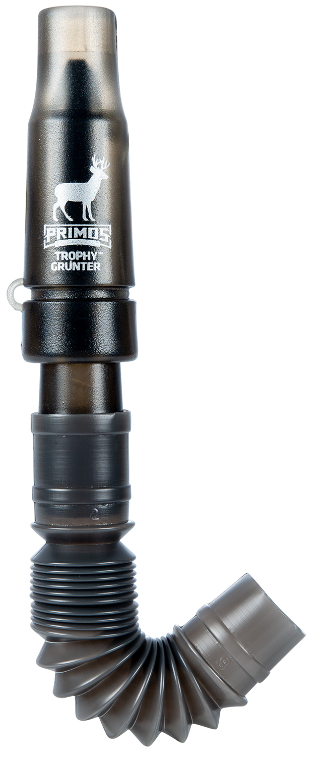 Primos 707 Trophy Grunter  Grunter Call Single Reed Attracts Deer Black Plastic