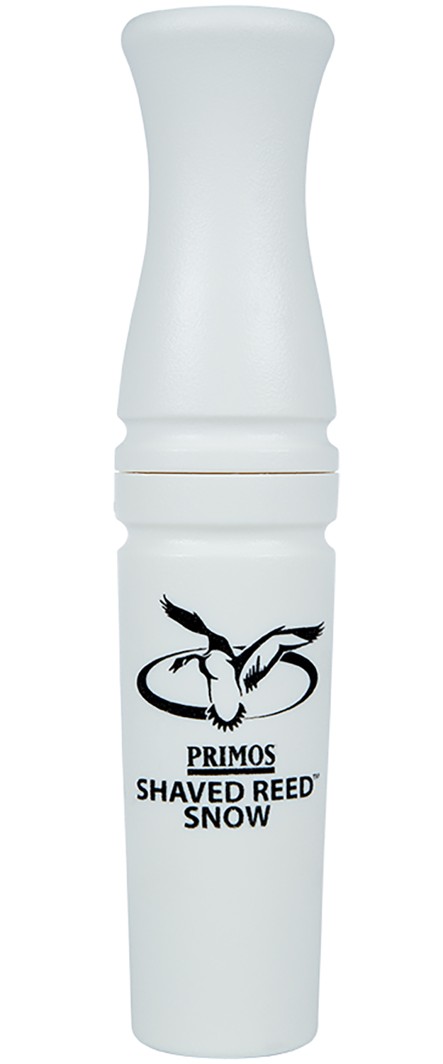Primos 828 Shaved Reed Open Call Snow Geese Sounds - Ducks Attracting - White Polycarbonate