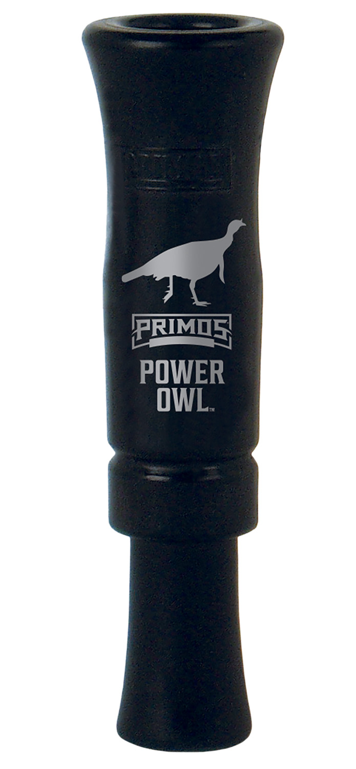 Primos 331 Power OWL Locator Open Call Sounds Barred Attracts Turkeys Black