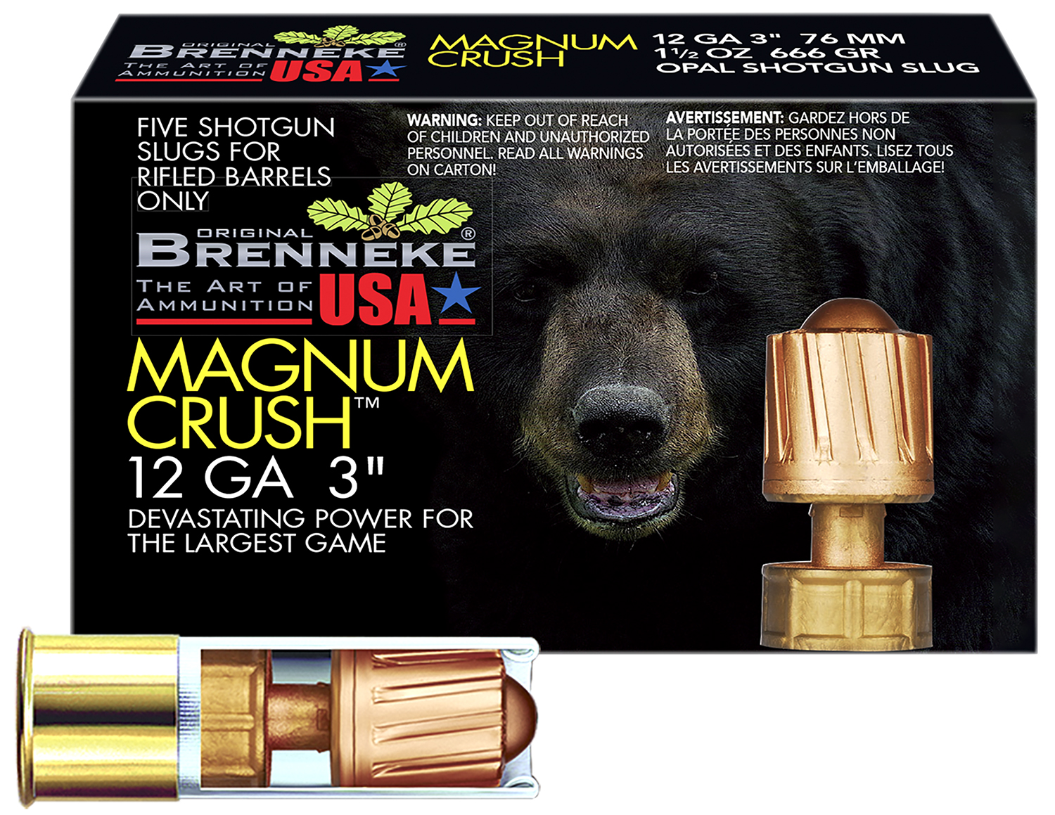 Brenneke SL123CMR Magnum Crush  12Gauge 3