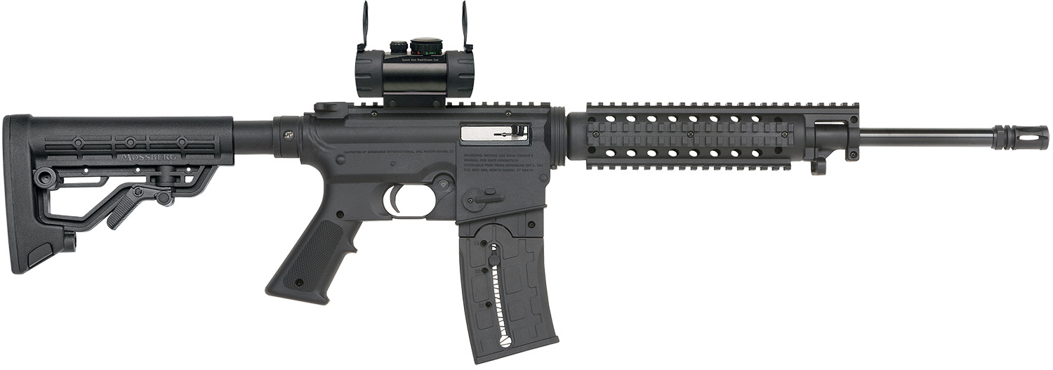 Mossberg 715T Flat Top Tactical 22 LR Rifle 16.25" Barrel Blue Finish 25+1 Capacity