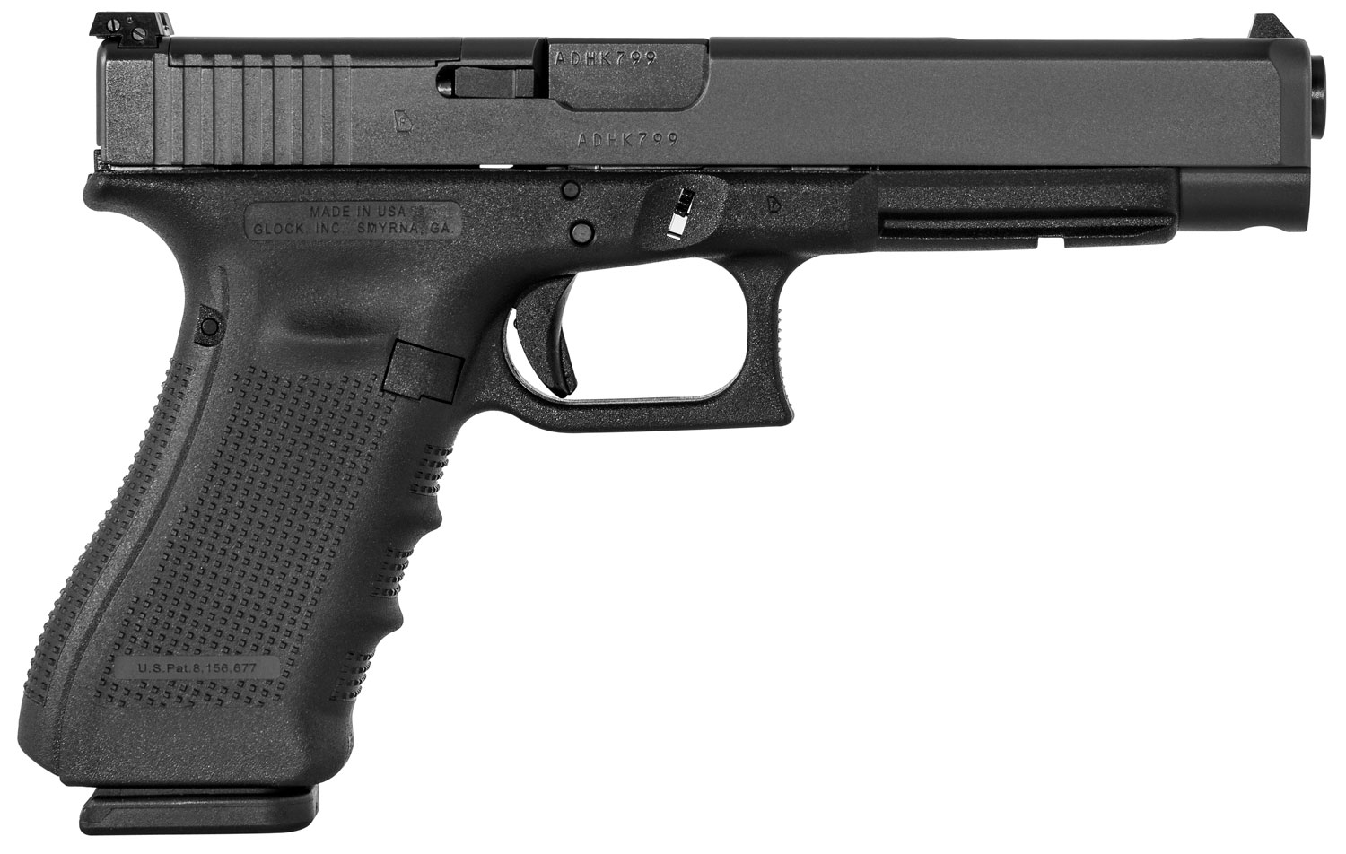 Glock UG4130101MOS G41 Gen4 MOS 45 ACP 5.31" 10+1 Black Steel-img-0
