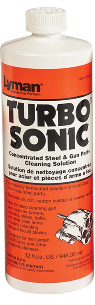 Lyman Turbo Sonic 7631715 Cleaning Solution 32oz Steel Stainless Steel