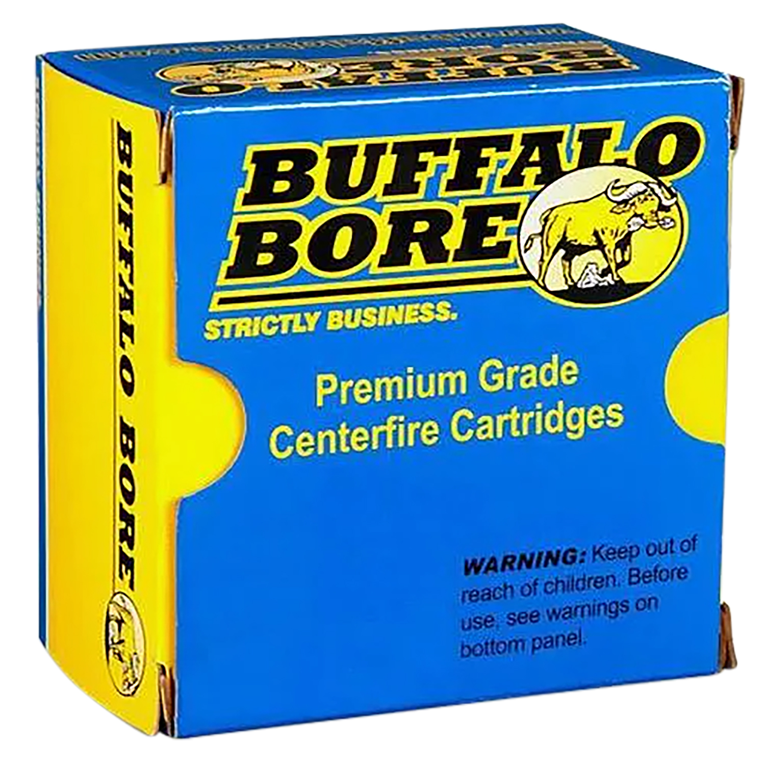 Buffalo Bore 21A20 10mm Auto 200gr FMJ Flat Nose Ammo 20/Box