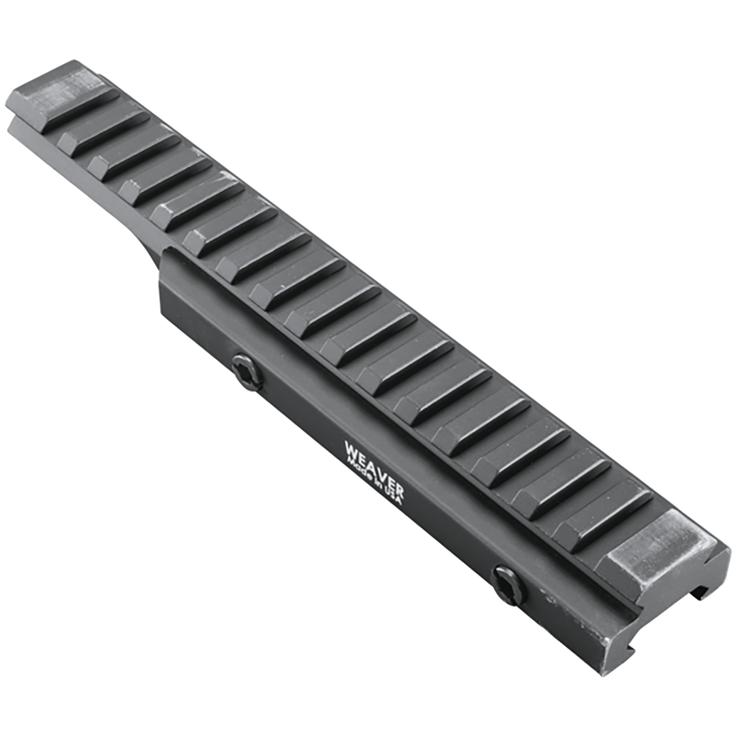 Weaver 99673 Riser Rail Black Anodized 6061-T6 Aluminum AR-15 M16