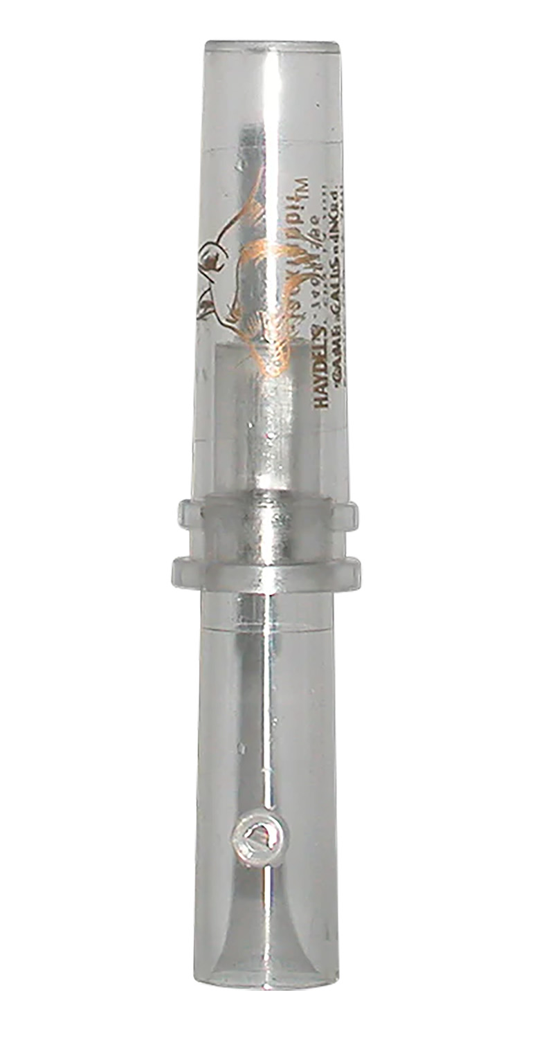 Haydel's GHJ Government Hunter Double Reed Predator Call Clear Acrylic