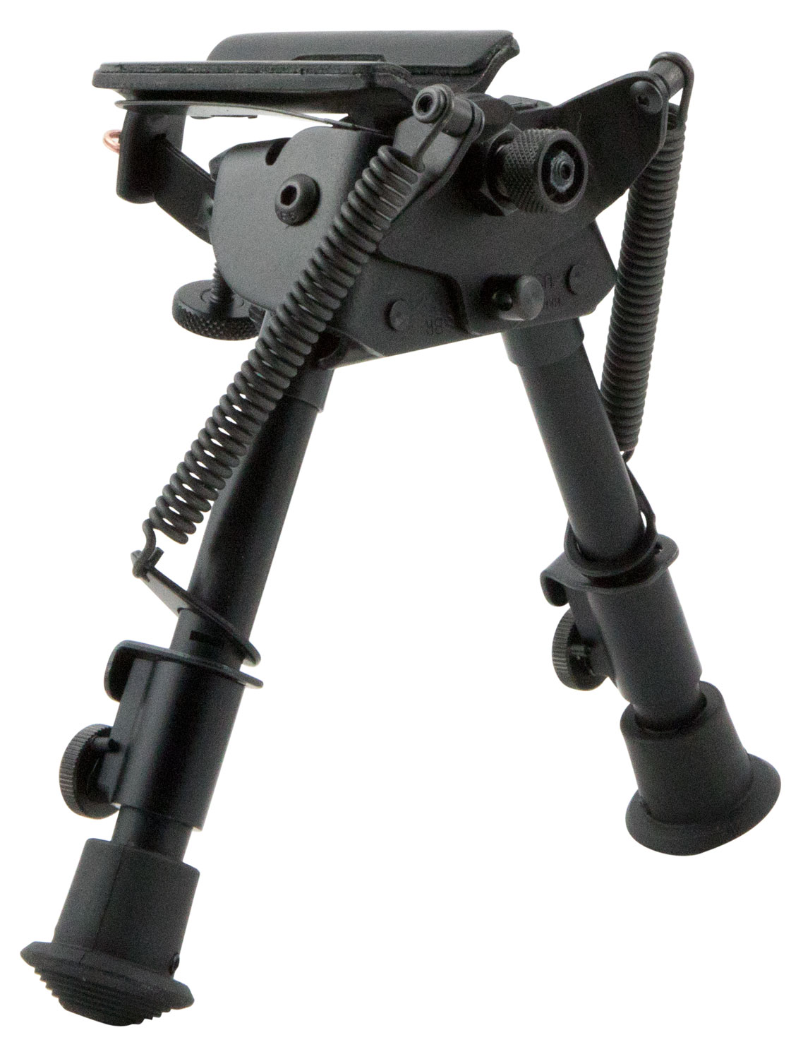 Harris Bipods BRS Swivel BR Swivel Stud, 6-9, Black Steel/Aluminum, Rubber Feet