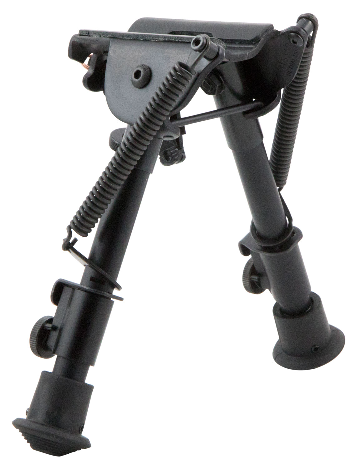 Harris Bipods BR1A2 Non-Swivel BR Bipod Black 6-9 Steel/Aluminum