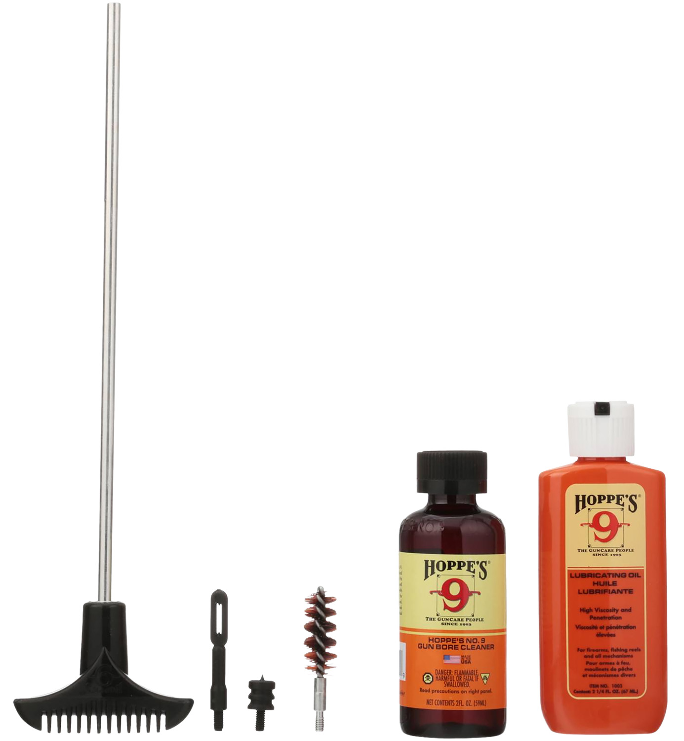 Hoppe's 9 Cleaning Kit .44 .45 Caliber Pistol Clam - HOP - Best Price $8.61