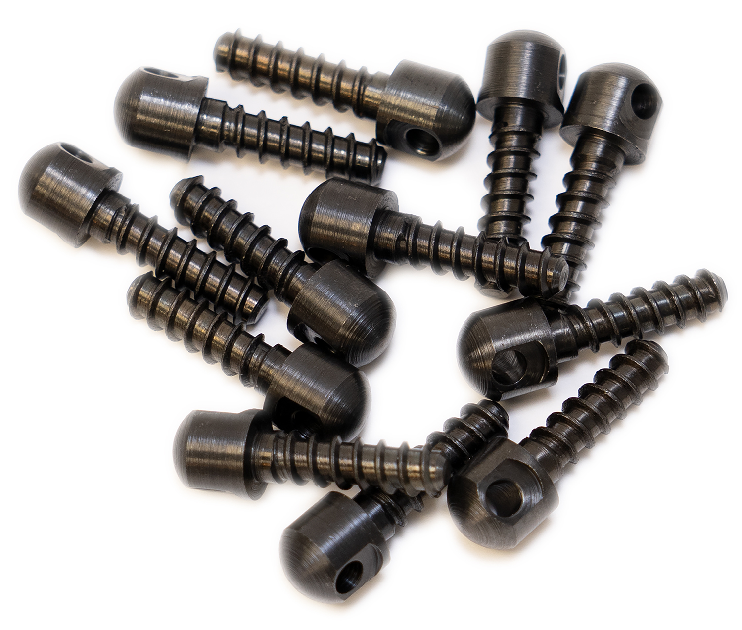 GrovTec US Inc GTHM51 Wood Screw  Swivel Studs 0.75 12-Pack Black