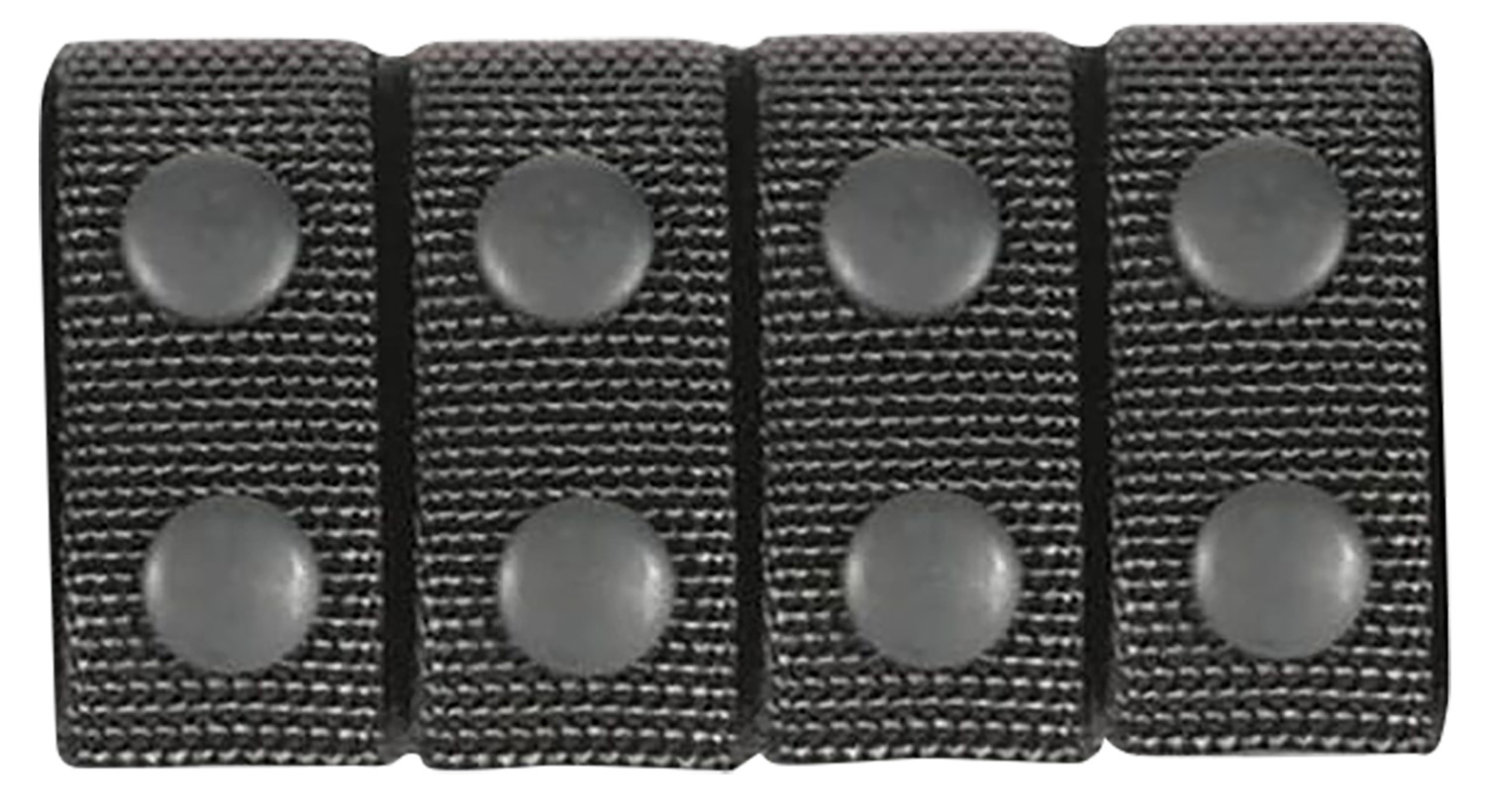 Blackhawk 44B351BK Belt Keeper  2.25 Black Nylon Snap Mount