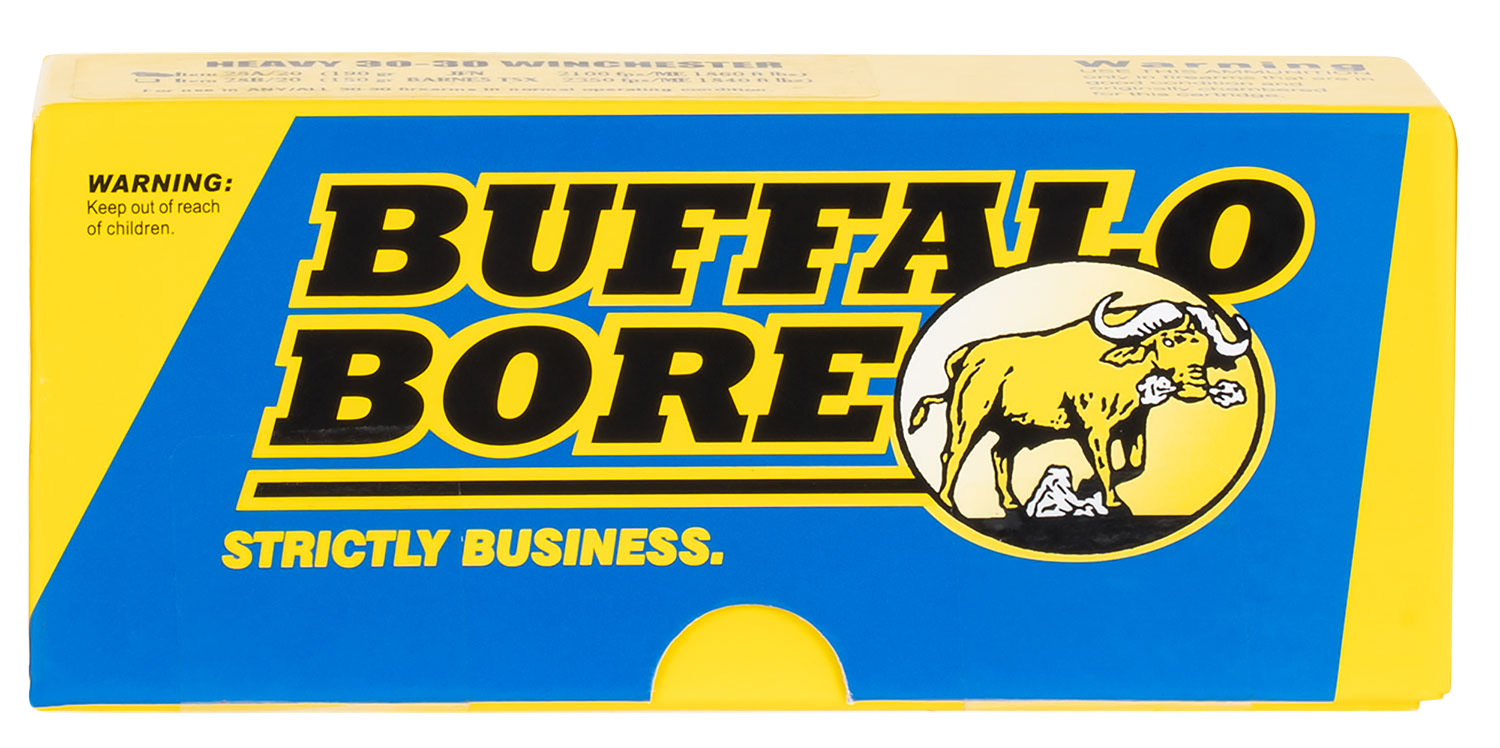 Buffalo Bore 19G20 .357 Mag 125gr JHP Ammo 20 Rounds