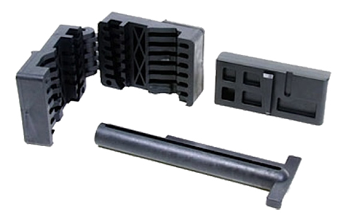 ProMag PM123A 3-Piece Set: Heavy-Duty AR-15/M16 Receiver Blocks in Impact-Resistant Black Polymer