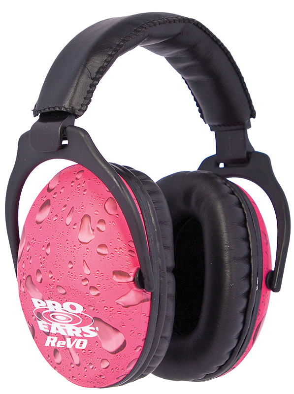 Pro Ears PE26UY016 ReVO Passive Muff 26 dB Over the Head Pink Ear Cups...-img-0
