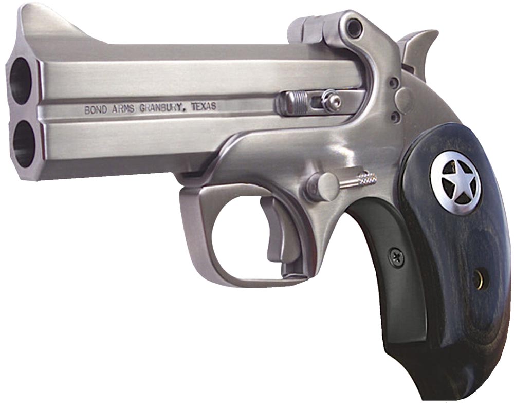 Bond Arms BARII Ranger II 45 Colt (LC) 4.25" 2 Round Stainless Trigger...-img-0