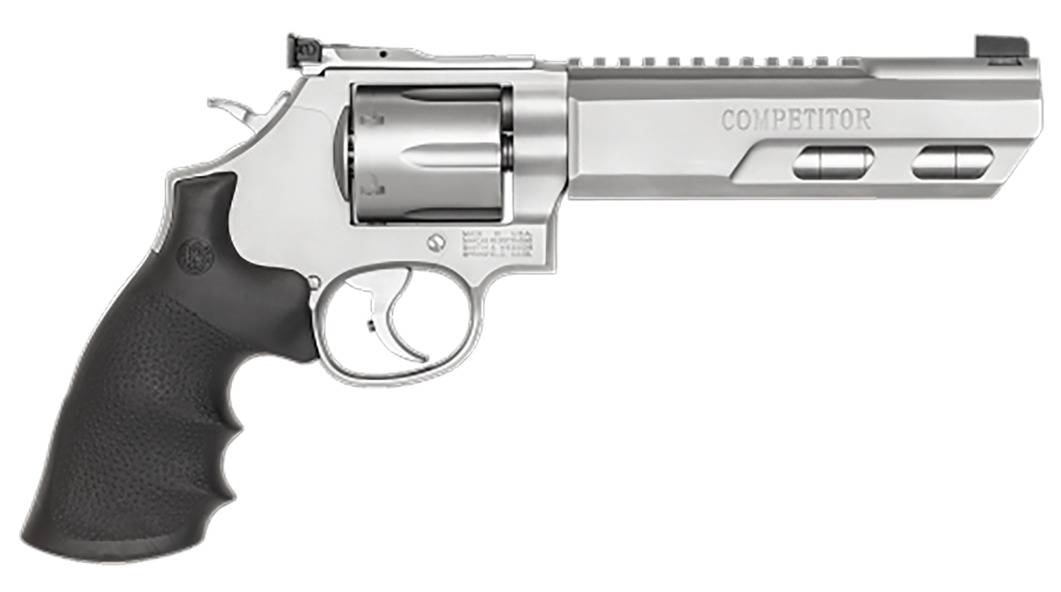 Smith & Wesson 170319 Performance Center Model 686 Competitor 357 Mag or 38 S&W Spl +P Caliber with 6