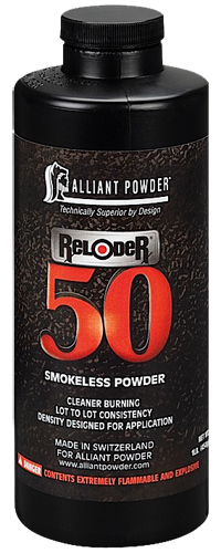 Alliant Reloder 50 Smokeless Powder 1 lb. for 50 Caliber Rifle Shooters, Superior Velocity, Less Residue