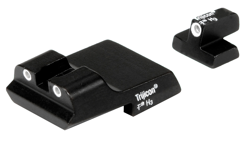 Trijicon 600437 Bright & Tough Night Sights Green-Tritium White Outline...