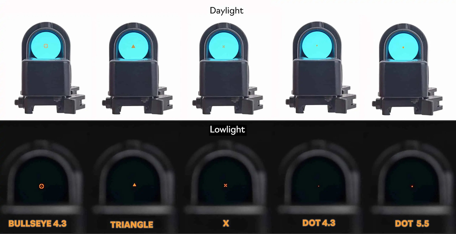 Meprolight M21 Dot Reflex Sight – Great 1x Reflex Optic 5 Meprolight M21 Dot Reflex Sight alternate view