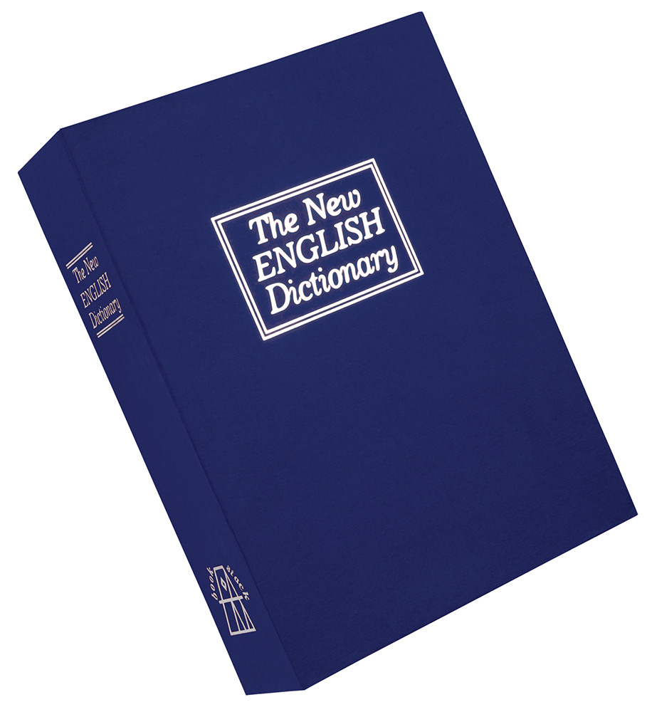 Bulldog BD1180 Deluxe Diversion Book Safe Combination Entry Blue Steel Holds 1 Handgun 7.75 L x 10.50 W x 2.50 D